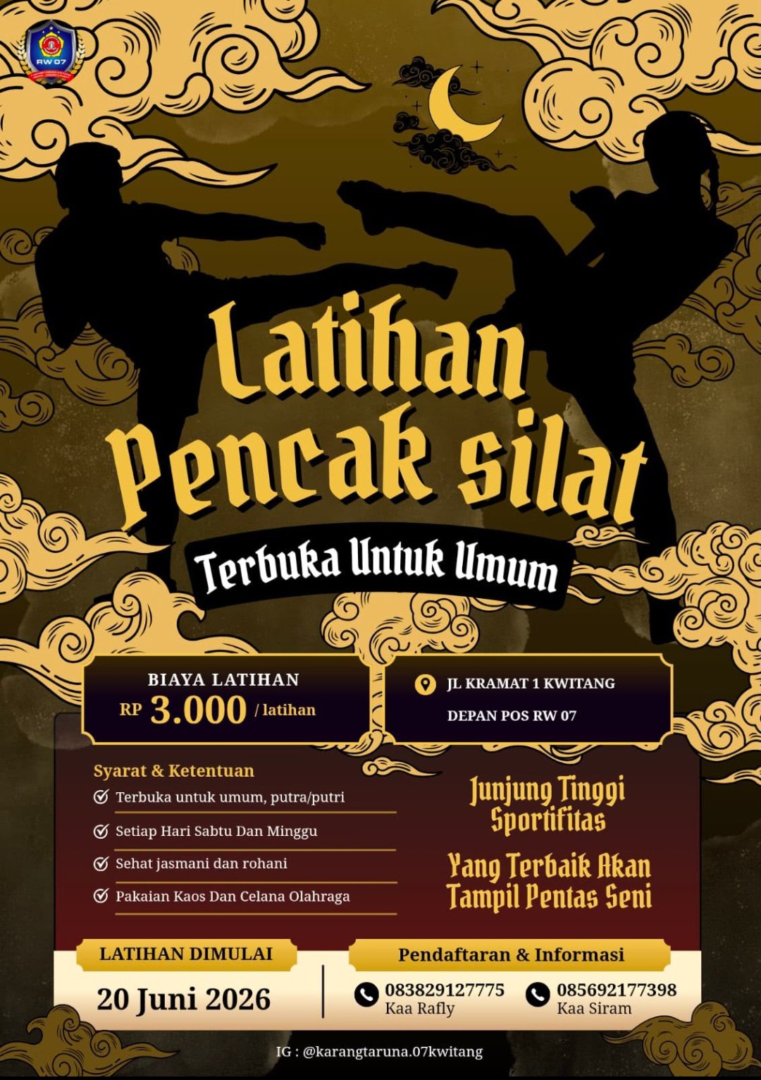 Latihan Pencak Silat